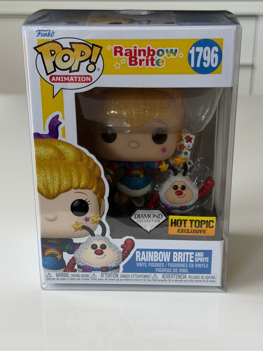 NIB Funko Pop! Rainbow Brite & Twink Sprite Diamond Hot Topic